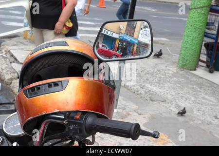 Street Scene, La Libertad, Ecuador Stock Photo