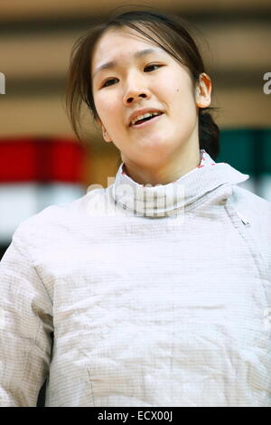 Ota-City General Gymnasium, Tokyo, Japan. 14th Dec, 2014. Chisae Oguri, The 67th All Japan Fencing Championship, Women's Sabre. Credit:  AFLO SPORT/Alamy Live News Stock Photo