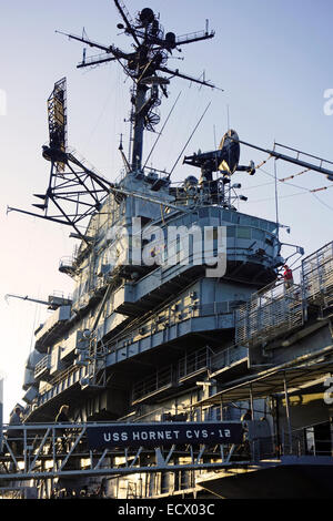 USS Hornet museum in San Francisco CA Stock Photo