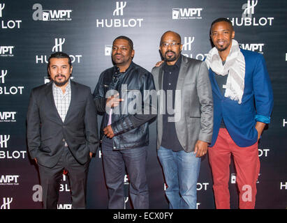 Actors attends the announcement of Hublot and World Poker Tour partnership held at the HYDE club at Bellagio in Las Vegas Stock Photo