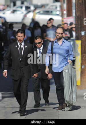 Michael Stevens at the Jimmy Kimmel show in Hollywood  Featuring: Michael Stevens Where: Los Angeles, California, United States When: 17 Jun 2014 Stock Photo