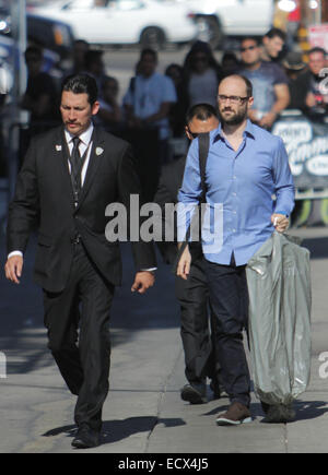 Michael Stevens at the Jimmy Kimmel show in Hollywood  Featuring: Michael Stevens Where: Los Angeles, California, United States When: 17 Jun 2014 Stock Photo