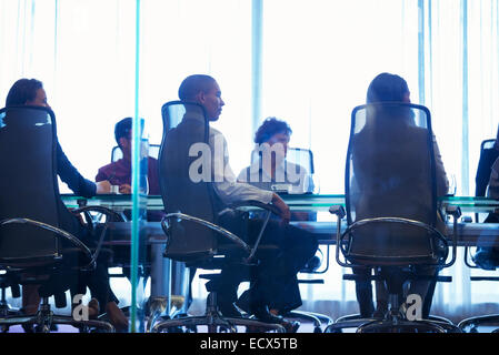 Business meeting in conference room Stock Photo