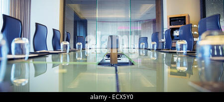 Empty conference room Stock Photo