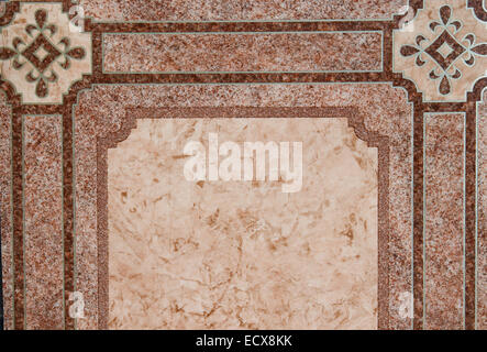 Pink marble pattern for background. Stock Photo