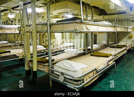 Navy Ship bunk beds Stock Photo, Royalty Free Image: 24143212 - Alamy