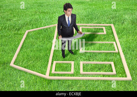 1 indian Business Man Stock Photo