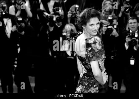 CANNES, FRANCE - MAY 19: Model Bianca Balti attends the 'Lawless' premiere during the 65th Cannes Film Festival  on May 19, 2012 Stock Photo