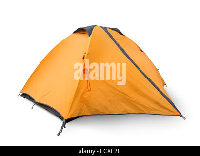 tourist tent isolated on white Stock Photo - Alamy