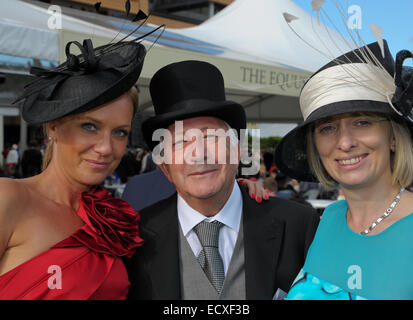 2014 Royal Ascot - Atmosphere and Celebrity Sightings - Day 2 - The Prince of Wales's Stakes Day  Where: Ascot, United Kingdom When: 18 Jun 2014 Stock Photo