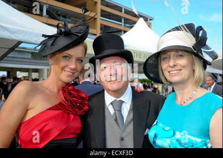 2014 Royal Ascot - Atmosphere and Celebrity Sightings - Day 2 - The Prince of Wales's Stakes Day  Where: Ascot, United Kingdom When: 18 Jun 2014 Stock Photo