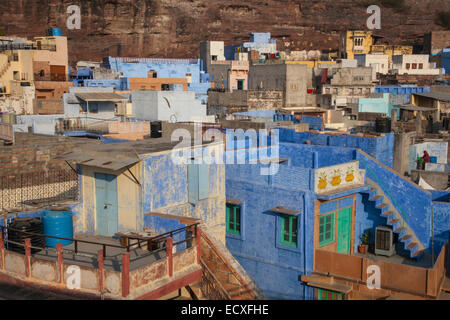 Jodhpur, the 'blue city', India Stock Photo