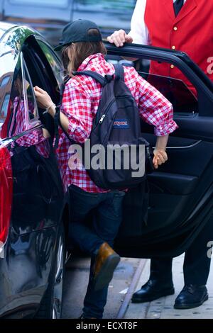 Ellen Page spotted in the East Village in New York City  Featuring: Ellen Page Where: New York City, New York, United States When: 18 Jun 2014 Stock Photo