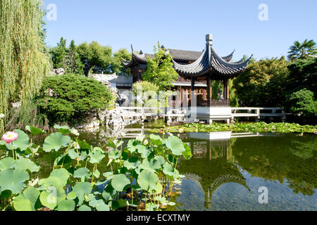 Lan Su Chinese Garden Portland Oregon Stock Photo