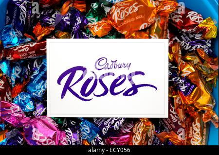 Cadbury roses chocolates Stock Photo