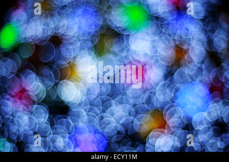 defocused bokey of lights Stock Photo