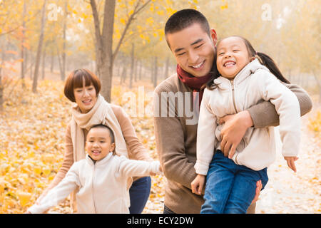 Father and daughter having fun Stock Photo