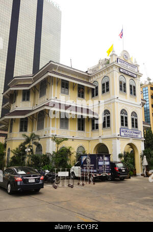The Blue Elephant Cooking School & Restaurant Bangkok, Thai Food Restaurant, Bangkok, Thailand. Stock Photo