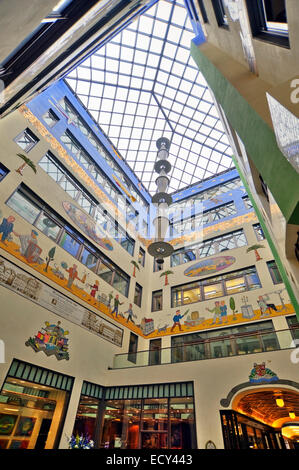 Modern atrium built in historic colonial mansion now housing Sir Robert ...