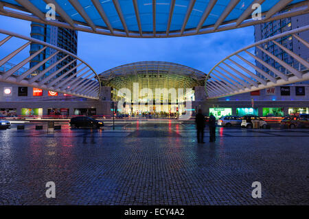 Shopping center Vasco da Gama near the train station Oriente at the ...