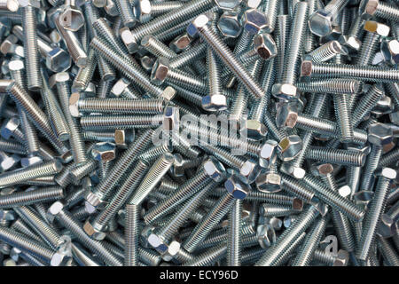 Screws and bolts used for various industries. Stock Photo