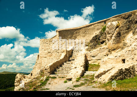 Medieval Fortress Of Rupea, Brasov, Transylvania, Romania Stock Photo