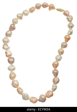 imperfect pearl necklace