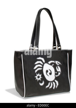 zodiac bag black and white Stock Photo