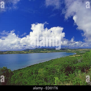 Willoughby Bay, Saint Paul's Parish, Antigua, Antigua and Barbuda, Lesser Antilles, Caribbean Stock Photo