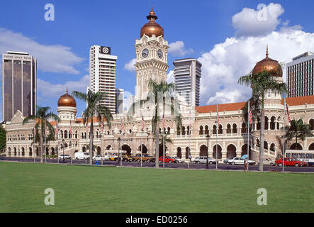 The Sultan Abdul Samad Building from Dataran Merdeka (Independence Square), Kuala Lumpur, Malaysia Stock Photo