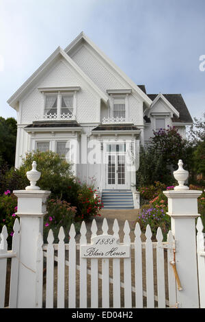 The Blair House Inn.  This Victorian was Jessica Fletcher's home in the TV series 'Murder She Wrote.' Stock Photo