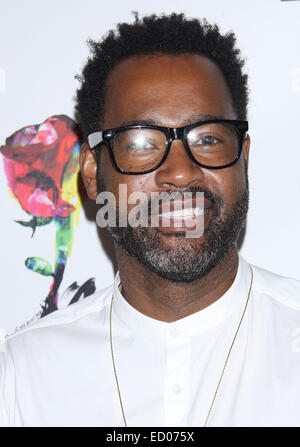 Holler If Ya Hear Me opening night at the Palace Theatre - Arrivals.  Featuring: Emilio Sosa Where: New York, New York, United States When: 20 Jun 2014 Stock Photo