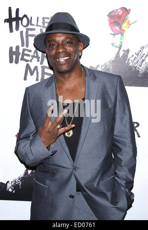 Holler If Ya Hear Me opening night at the Palace Theatre - Arrivals.  Featuring: Mopreme Shakur Where: New York, New York, United States When: 20 Jun 2014 Stock Photo