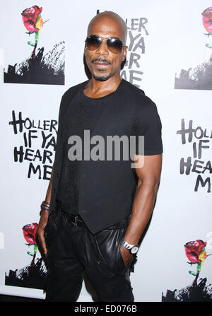 Holler If Ya Hear Me opening night at the Palace Theatre - Arrivals.  Featuring: Guest Where: New York, New York, United States When: 20 Jun 2014 Stock Photo