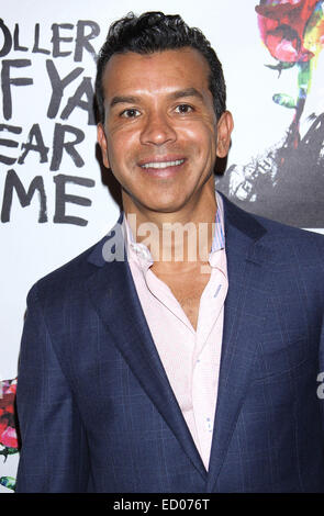 Holler If Ya Hear Me opening night at the Palace Theatre - Arrivals.  Featuring: Sergio Trujillo Where: New York, New York, United States When: 20 Jun 2014 Stock Photo