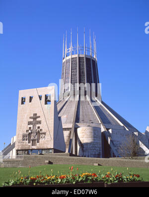 Liverpool Metropolitan Cathedral, Liverpool, Merseyside, England, United Kingdom Stock Photo
