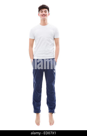 Portrait of happy young man Stock Photo