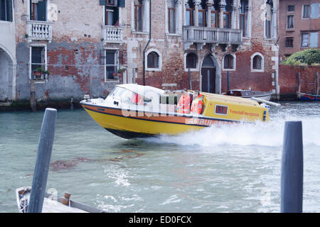 Water Ambulance Venice Italy TV000320 Stock Photo