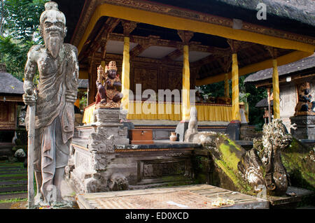 Pura Gunung Lebah temple. Ubud. Bali. Gunung Lebah was constructed in the 8th century by Danghyang Markandya, one of the most re Stock Photo
