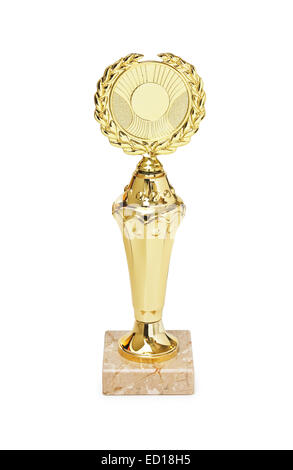 sports awards isolated on a white background Stock Photo