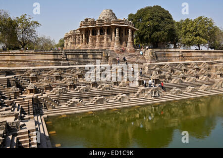 Modhera Sun Temple, Gujarat, India Stock Photo