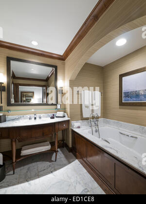 Room 556, Ritz-Carlton Bachelor Gulch, Beaver Creek Resort, Avon, Colorado. Stock Photo