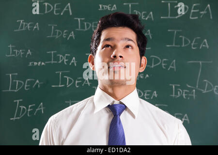 1 indian College Student Business Man Stock Photo