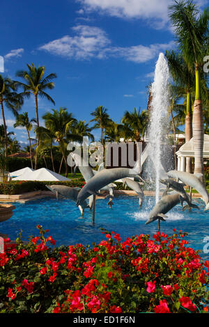 Grand Wailea, Maui, Hawaii. Stock Photo