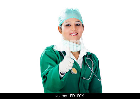 indian Medical Surgeon Doctor Stock Photo