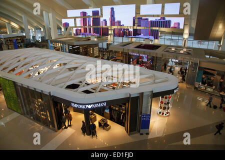 Tom Bradley International Terminal at LAX, Los Angeles, California. Stock Photo