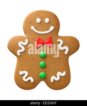 Happy Gingerbread Man Stock Photo