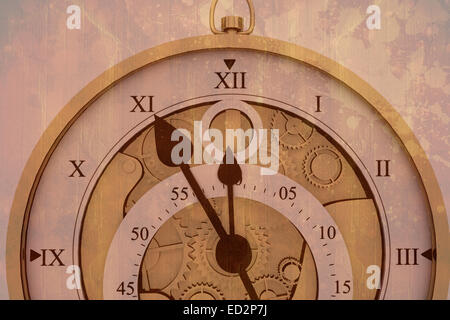 Composite image of pocketwatch Stock Photo