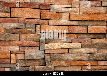 Background Of An Uneven Wall Stock Photo
