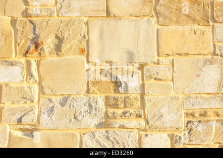 light stone wall texture background Stock Photo